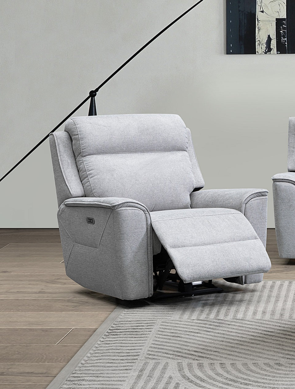 Archie Fabric Seat Electric Recliner