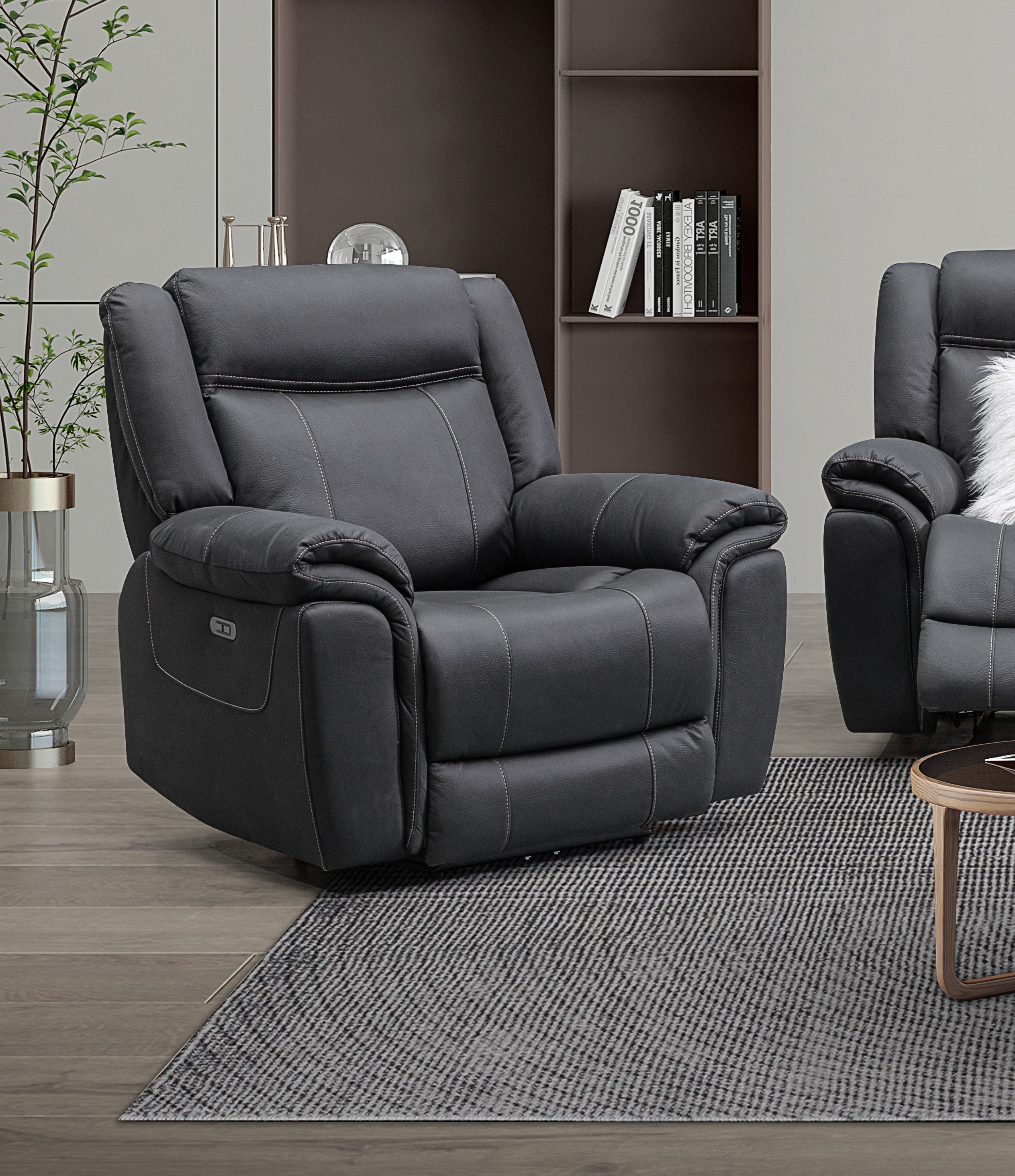 Coastline Fabric Electric Recliner