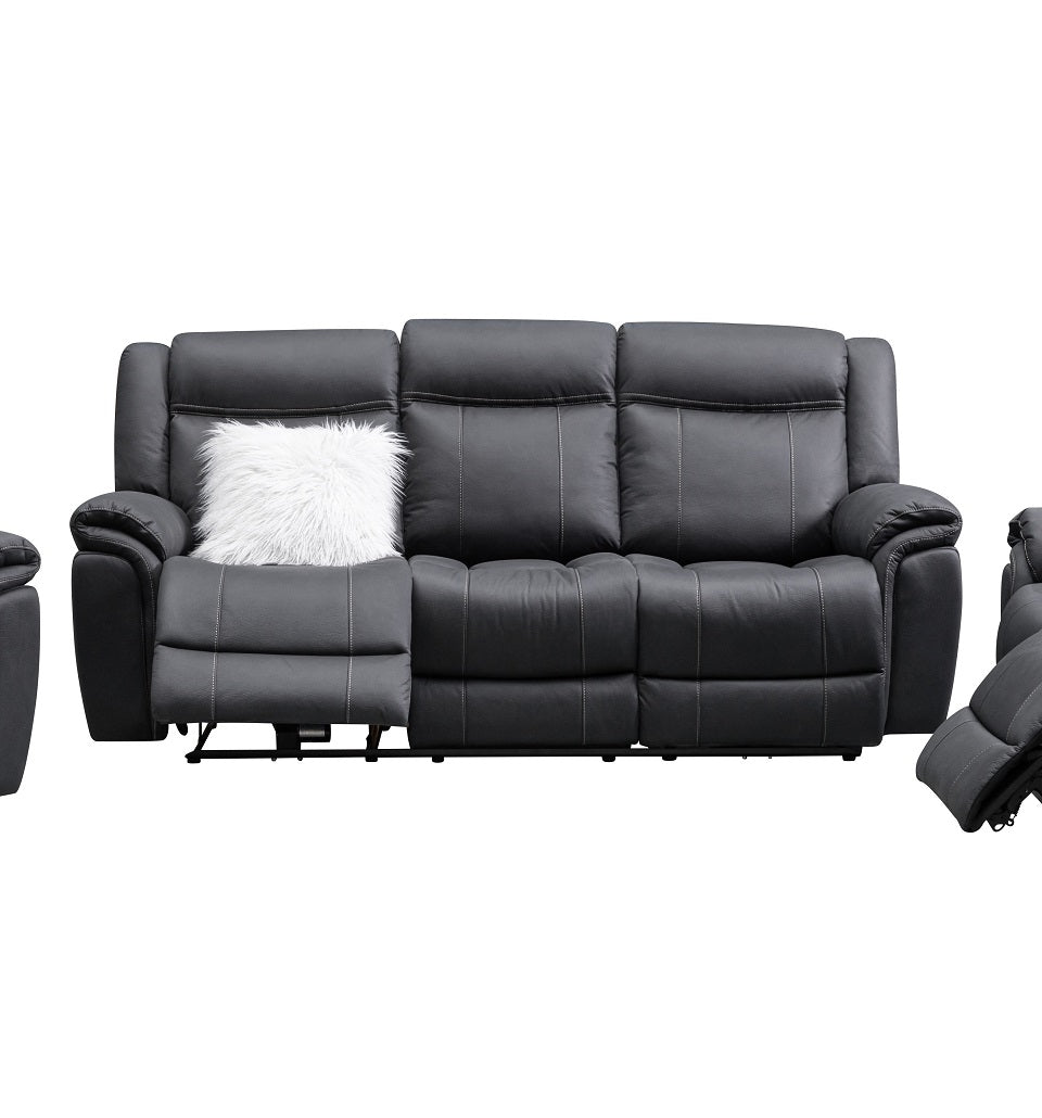 Coastline Fabric 3 Seat Electric Recliner