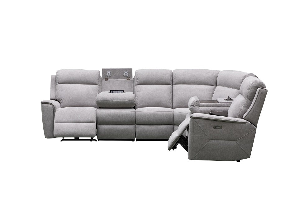 Archie Fabric 6 Seat Corner Lounge
