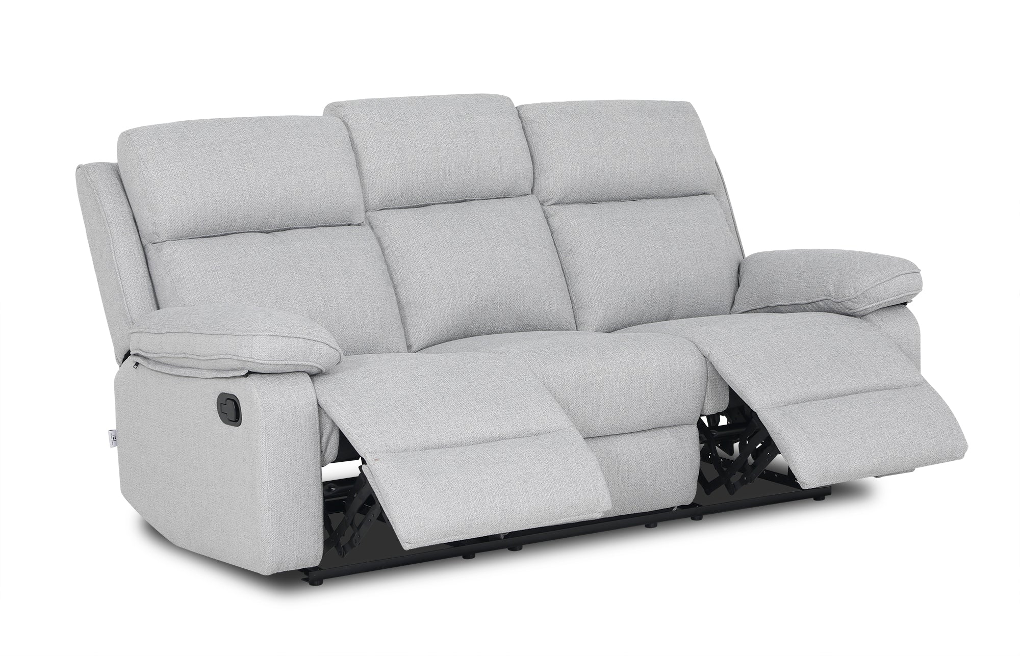 Bailey Fabric 3 Seat Recliner