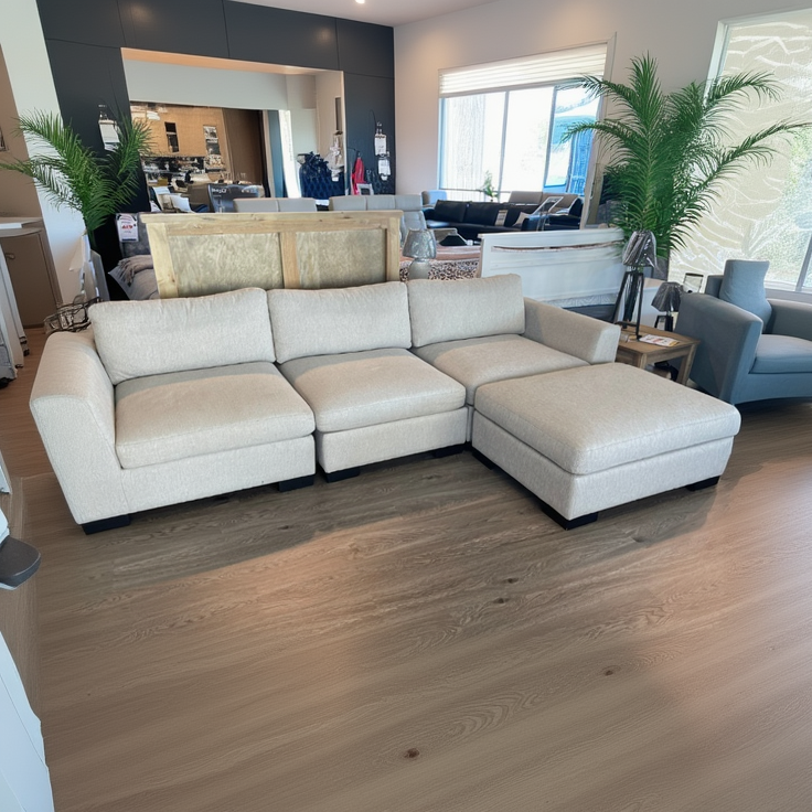 Ocean modular Lounge-Aurora Stone (Beige)