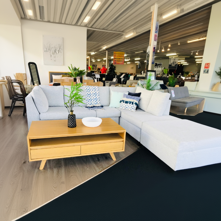 Rebecca Sofa Chaise & Ottoman