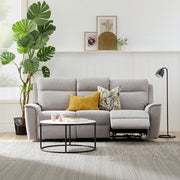 Archie Fabric 3 Seat Electric Recliner