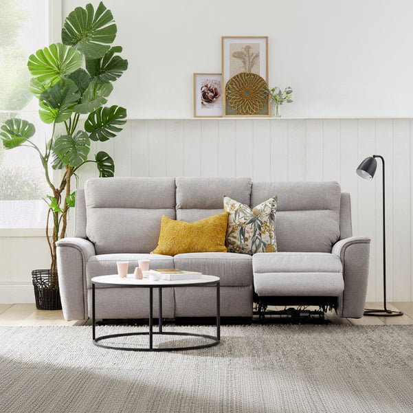 Archie Fabric 3 Seat Electric Recliner