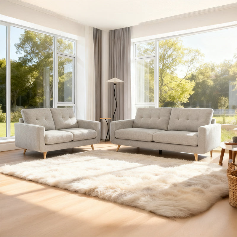 Olivia fabric 3 pcs Suite