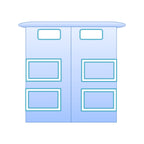 SP Maxwell NZ Made Base （Split）with 4 drawers