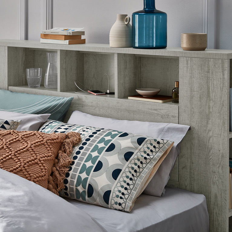 Empire With Gaslift Storage Base With 1 Drawer (Rustic Ash)