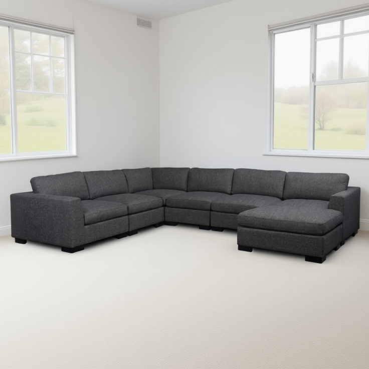 Ocean modular Lounge-Aurora Slate (Grey)