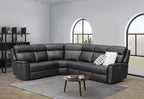 Archie Leather 6 Seat Corner Lounge