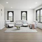 Evans fabric 3 pcs recliner suite