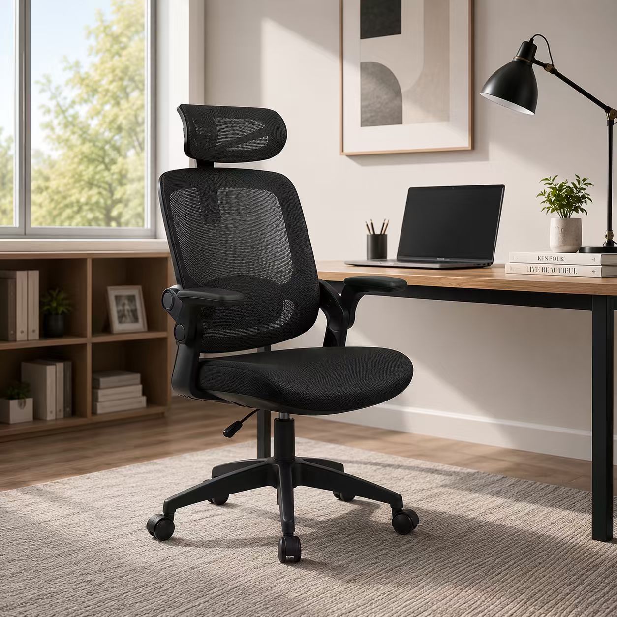 Nelson Office Chair (Black/White)