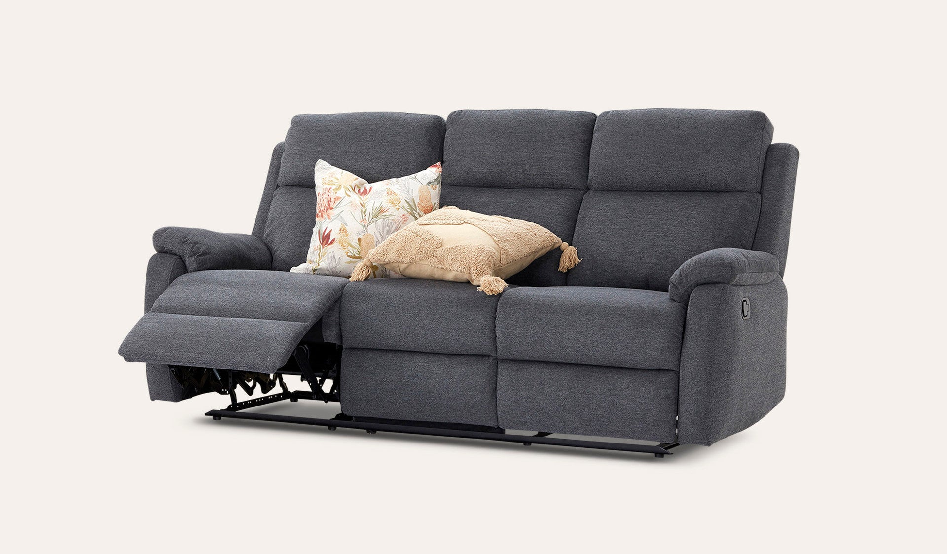 Harbour Fabric 3 Seat Recliner