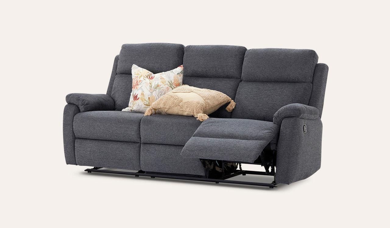 Harbour Fabric 3 Seat Recliner