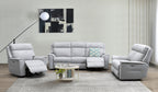 Archie Fabric Recliner 1/2/3 Seat Suite - Grey