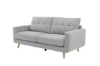 Olivia fabric 3 seat sofa