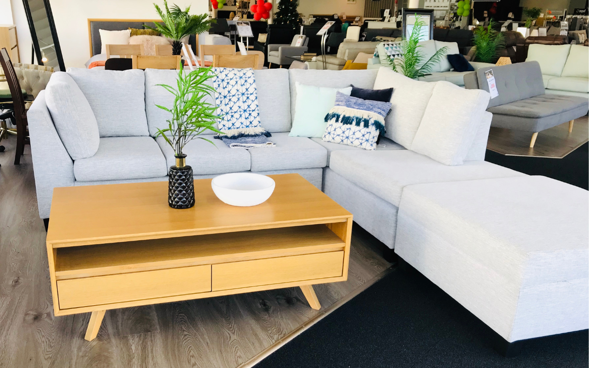 Rebecca Sofa Chaise & Ottoman