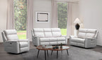 Archie leather 3 pcs electric recliner suite