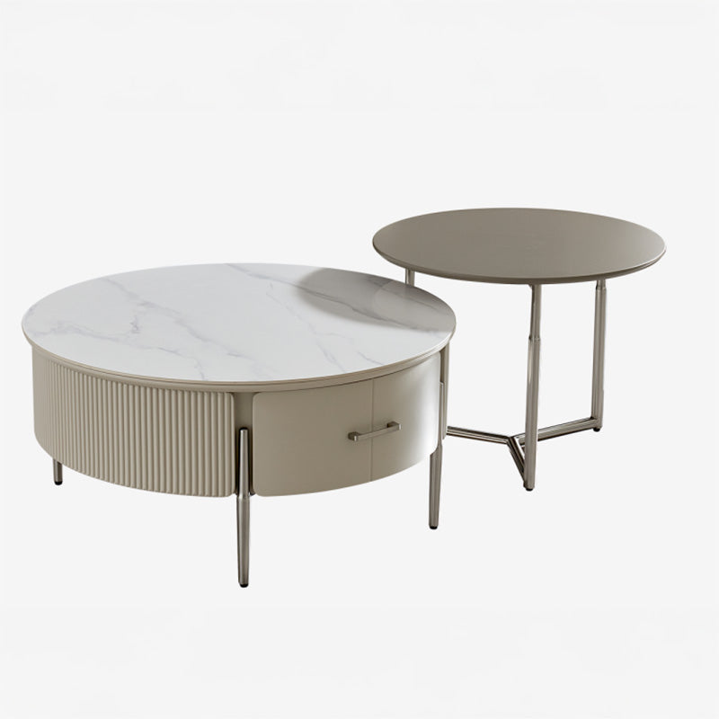 Snow Side Table - Grey