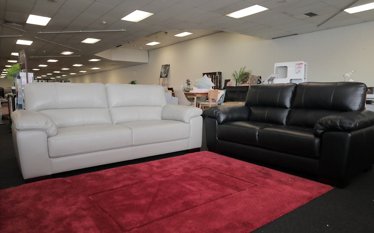 Claire Leather Sofa