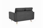 Olivia fabric 2 seat sofa