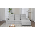 Dawson Fabric 3 Seat Reversible Chaise Lounge With Storage