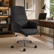 Ellen Office Chair Highback (Black/Grey)