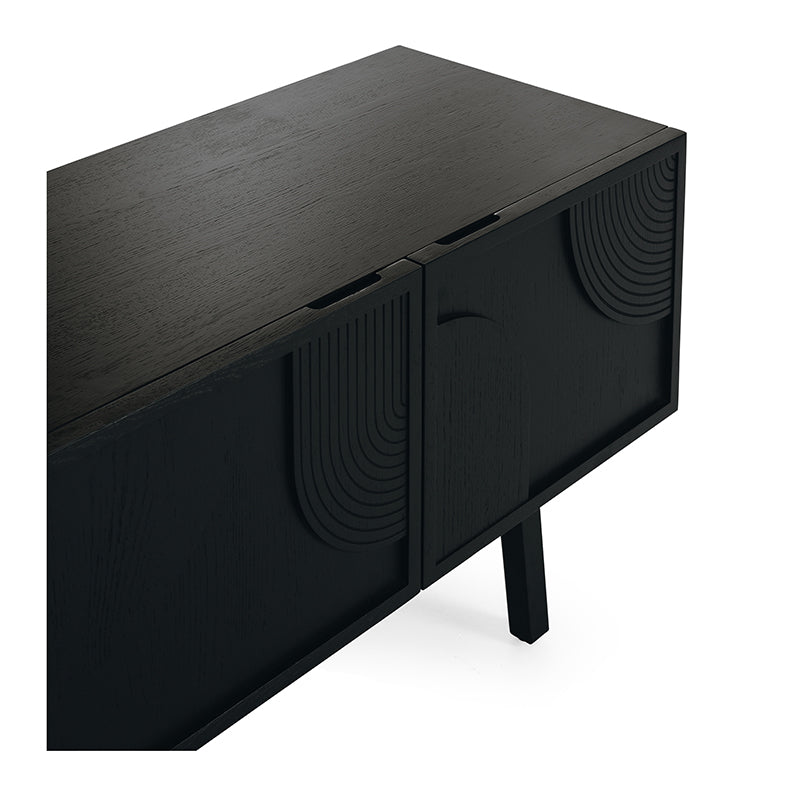 ARC TV Unit (Natural Oak/Black)