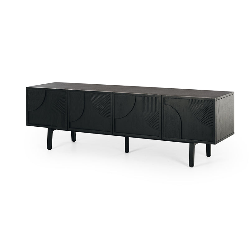 ARC TV Unit (Natural Oak/Black)