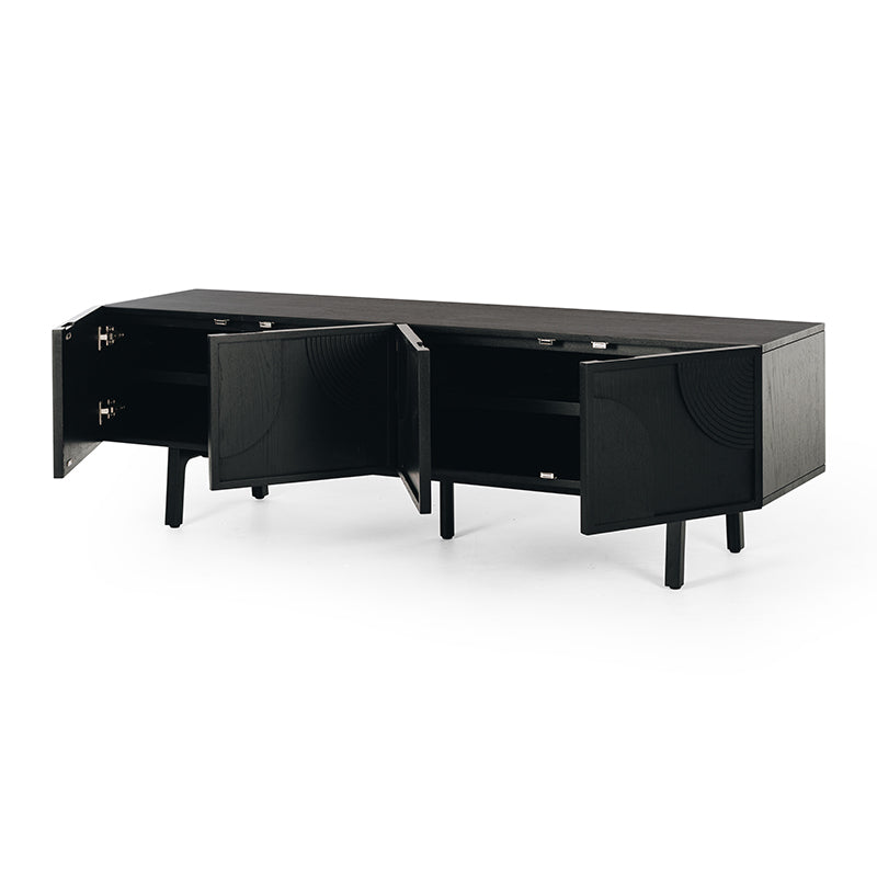 ARC TV Unit (Natural Oak/Black)