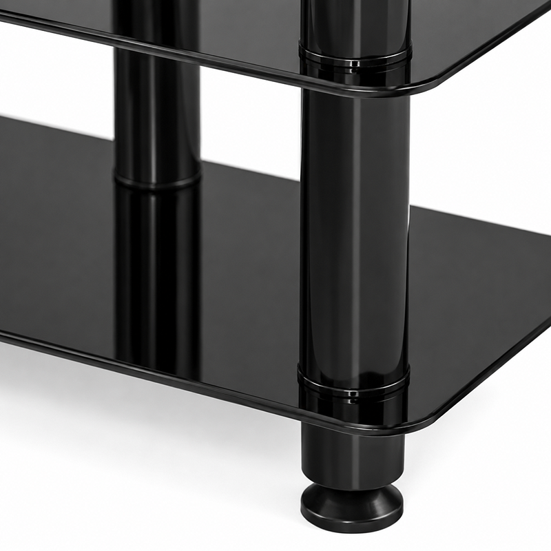 Ace TV Unit Glass W120cm (Black)