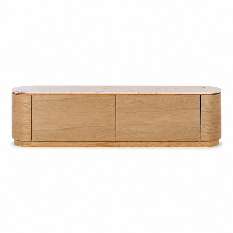 Akita TV Unit (Natural Oak)
