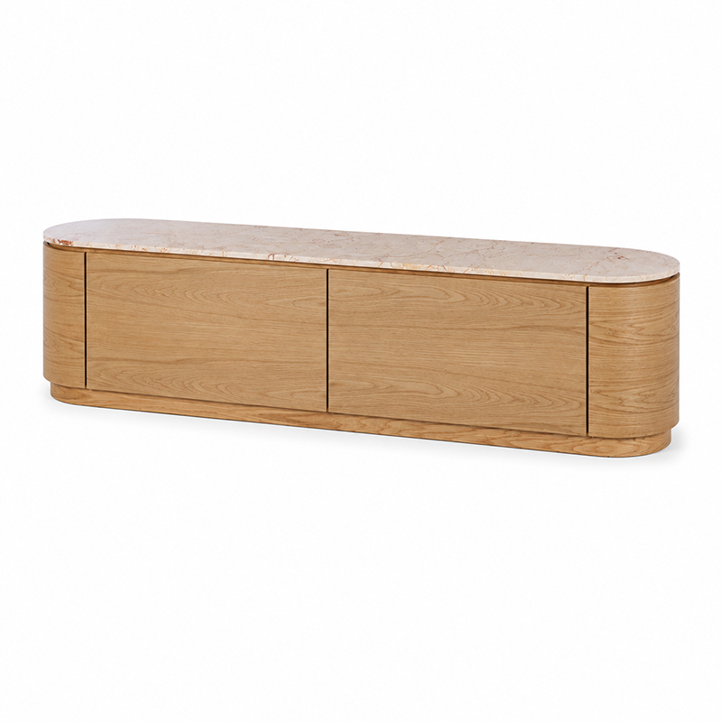 Akita TV Unit (Natural Oak)