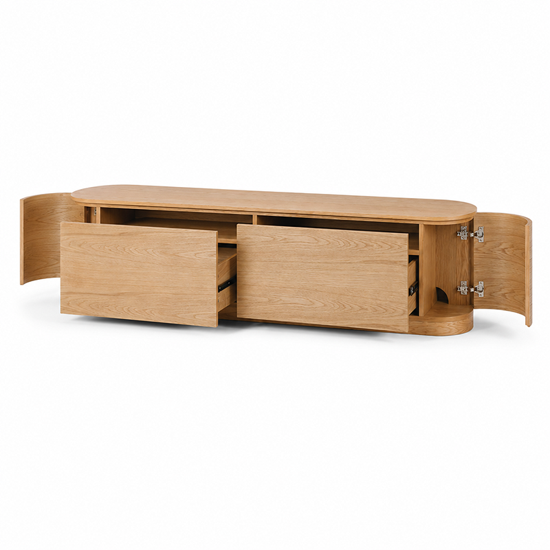 Akita TV Unit (Natural Oak)