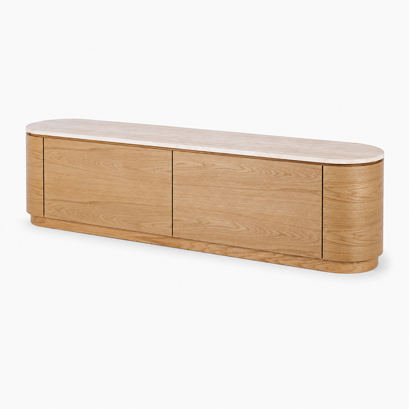Akita TV Unit (Natural Oak)