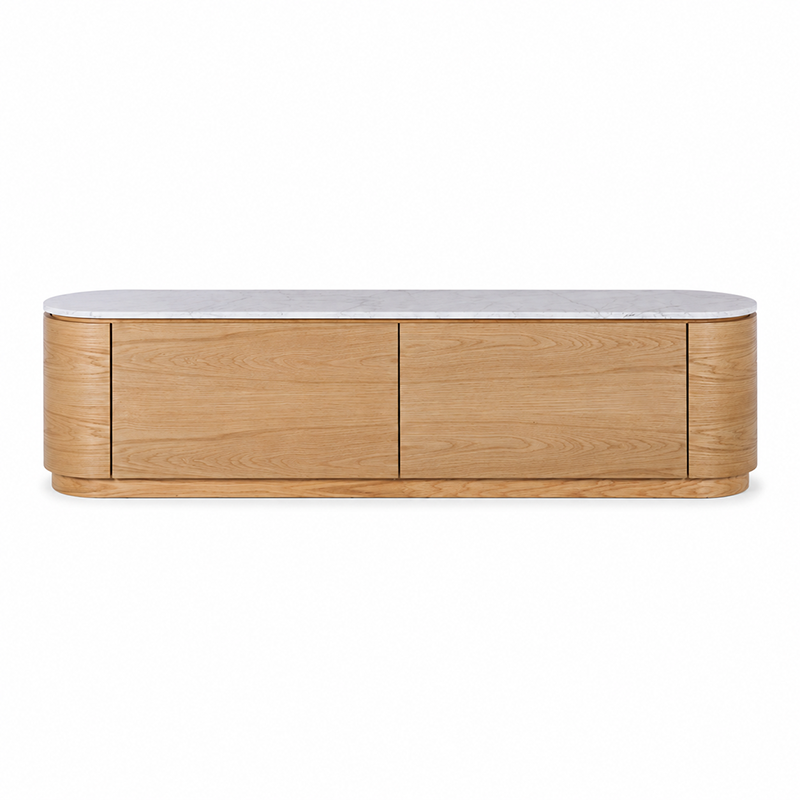 Akita TV Unit (Natural Oak)