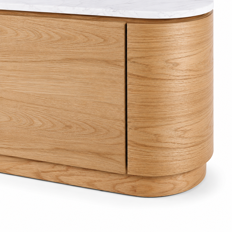 Akita TV Unit (Natural Oak)