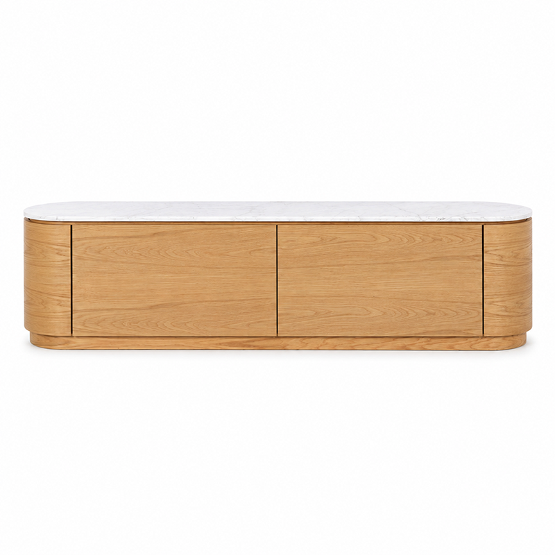Akita TV Unit (Natural Oak)