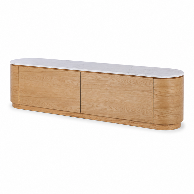 Akita TV Unit (Natural Oak)