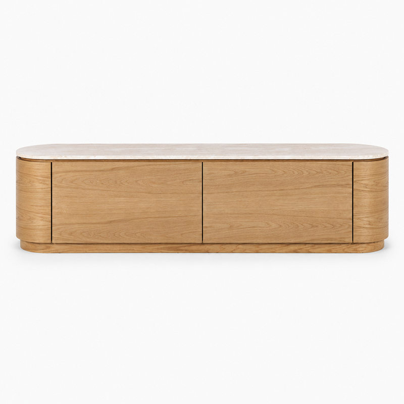 Akita TV Unit (Natural Oak)