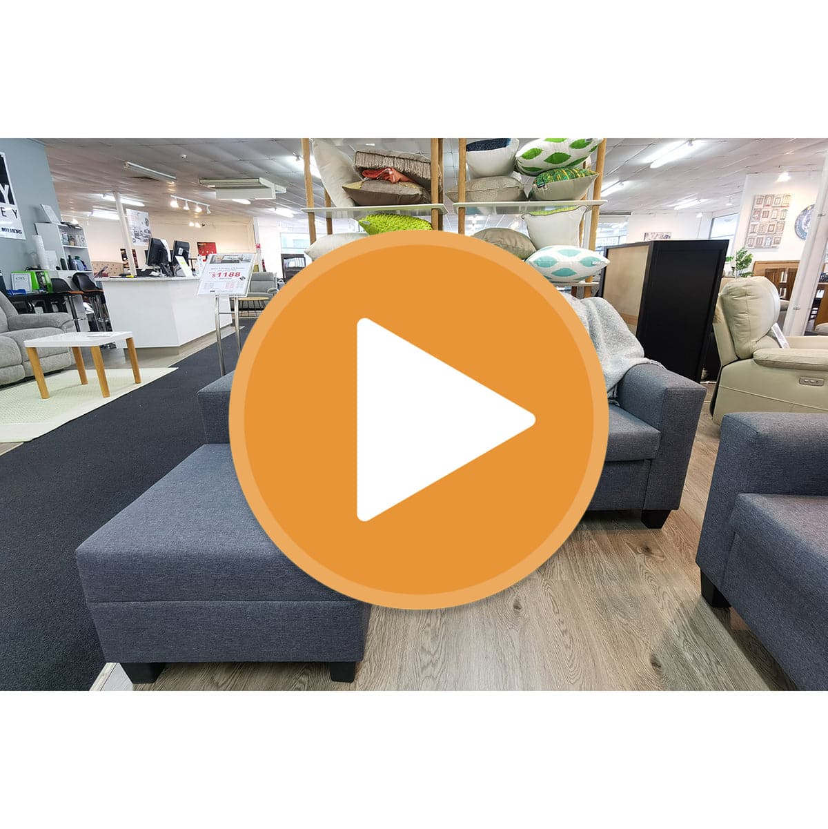 Alice Sofa 1/2/3 Seat with Ottoman