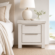 Amanda Solid Timber Bedside Table