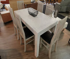 Amanda Solid Timber Dining Suite 7 Piece