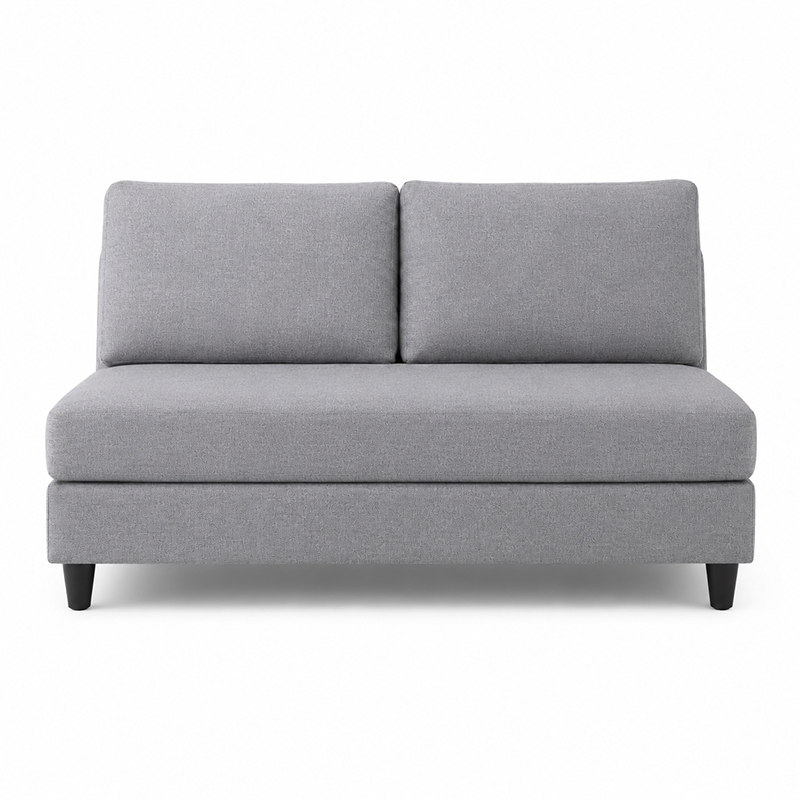 Archi 2 Seater Fabric Sofa (Grey)