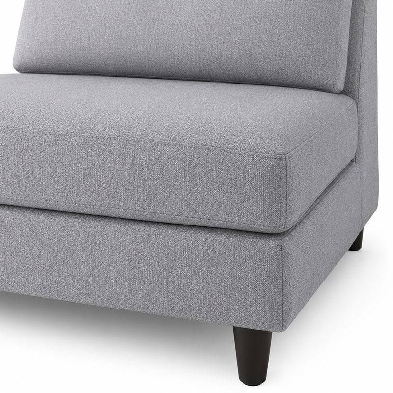 Archi 2 Seater Fabric Sofa (Grey)