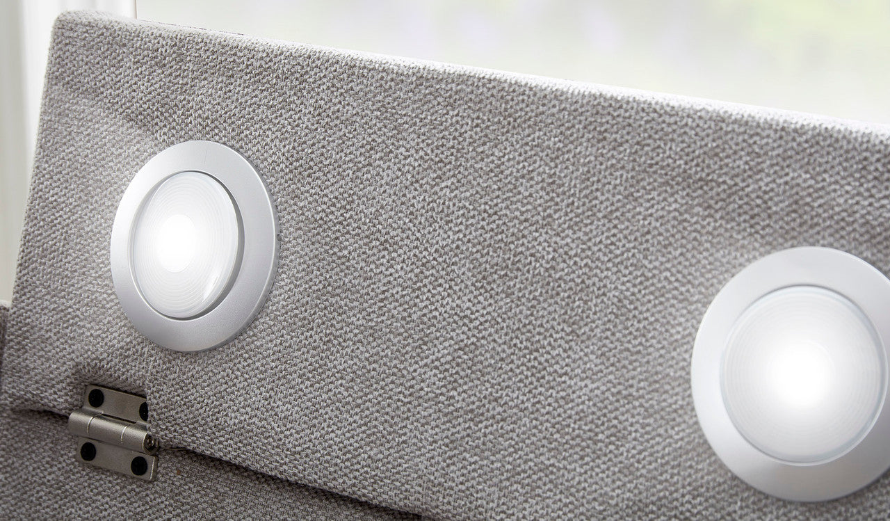 Archie Fabric 6 Seat Corner Recliner Lounge