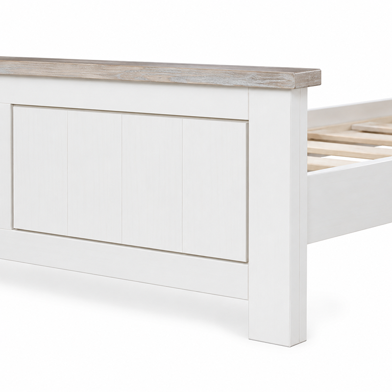 Ashland Bed Frame (White)