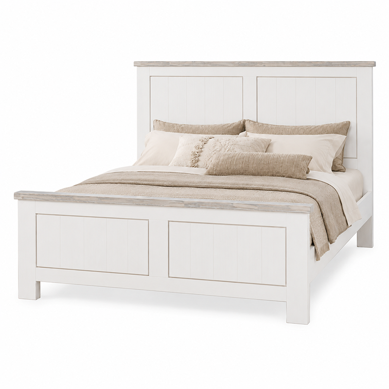 Ashland Bed Frame (White)