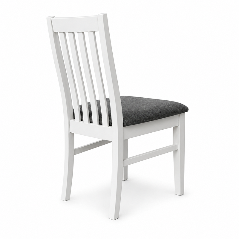 Ashland Dining Chair (White / Dark Grey)
