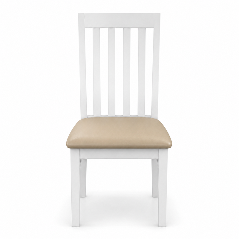 Ashland Dining Chair (White / Dark Grey)
